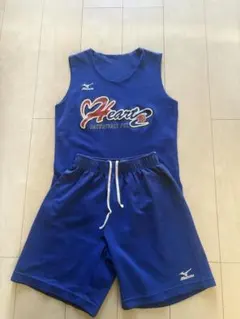Heart's BASKETBALL ユニフォーム Sサイズ 青 - メルカリ