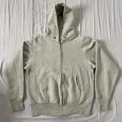 ヴィンテージ チャンピオン パーカーリバースウィーブフルオープンUSA製単色タグ