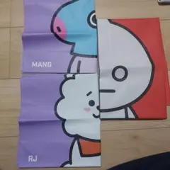 BT21 Mang RJ 袋3枚(紫2.赤1)