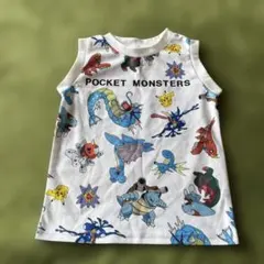 【美品】ポケモン　ノースリーブ　 110cm