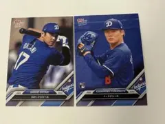 限定版 2024 topps now ドジャース チーム 山本由伸 大谷翔平