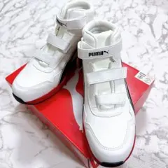 リョータ様専用　PUMA ハイカット安全靴 ホワイト/レッド　27cm