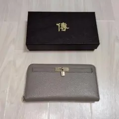 ✨新品未使用✨傳濱野 デンハマノ ミーティア 長財布 ゴールド金具