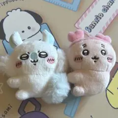 ちいかわ クリップぬいぐるみ② モモンガ 古本屋 セット ガチャ