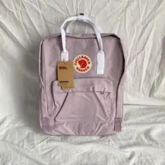 カンケン フェールラーベン リュックサック 16L ラベンダー色+ ホワイト