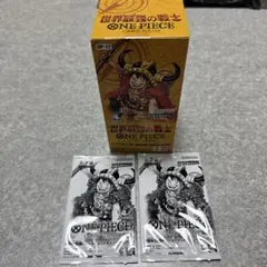 ワンピースカードゲーム 世界最強の戦士 1BOX テープ付き プロモルフィ