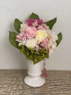 専用ページ】 yume様プリザーブドフラワーアレンジお供え一対花器なし