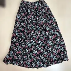 RODEO CROWN フラワープリント スカート フリーサイズ