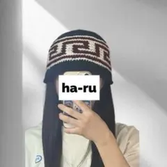 クロシェハット バケットハット 男女兼用 クラッシャーハット ハンドメイド