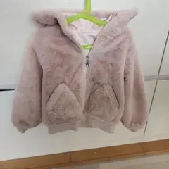 mezzo piano　ふわもこ フード付　アウター