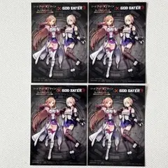 【限定 購入特典】 SAO ゴッドイーター3 イラストカード 4枚セット