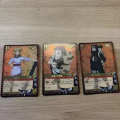 NARUTO ナルト カードゲーム 4枚セットカード忍- 我愛羅 カンクロウ