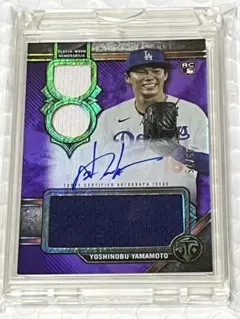 2025年最新】山本由伸 サイン toppsの人気アイテム - メルカリ