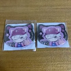 アイナナ ナンジャタウン 11th B賞 ねこ型缶バッジ 九条天