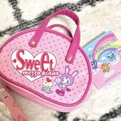 ベリエちゃん　エナメルボストン風ポーチ　メゾピアノ