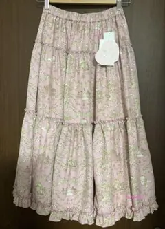 【新品・タグ付き】しまむら 青木美沙子 ニナス リバーシブル パニエ スカート