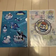 ポッチャマの日常　クリアファイル　ポケモンセンター　2枚セット