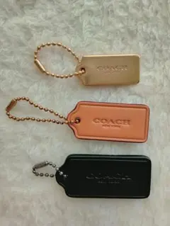 ⭐レア未使用級⭐COACH ワンショルダー型 チャーム キーホルダー シボ