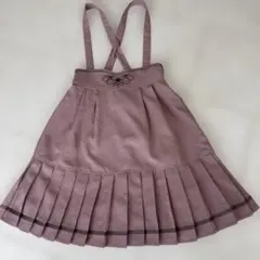 axes femme POETIQUE サスペンダー付きプリーツスカート Mのサムネイル