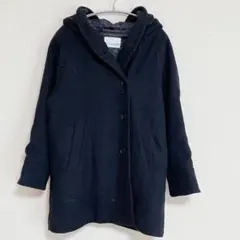 アーバンリサーチ 【M】フード ダッフルコート ブラック 大人可愛い 通学 人気