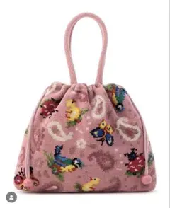 【最終価格】フェイラー 新作ハイジペイズリー 手付き巾着