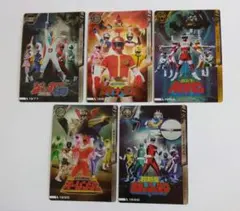イタジャガ　スーパー戦隊　50周年記念カードコレクション　5枚セット　⑦