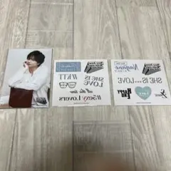 即購入⭕️中島健人　SexyZone フォトセット5枚入りタトゥーシール