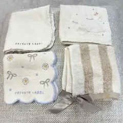 ハンカチ　セット　ジルスチュアート　プライベートレーベルなど