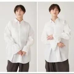 【新品未使用】emmi ホワイト バルーンスリーブ シャツ