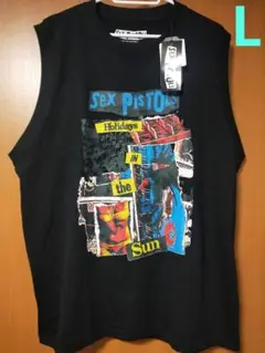 新品タグ付☆Sex Pistols☆ノースリーブTシャツ　タンクトップ　メンズL