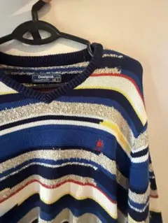 Desigual ストライプ Vネックセーター Sのサムネイル