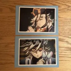 鬼滅の刃 ufotable ブロマイド 全集中展 色紙 キーホルダー 上弦 童磨 鬼滅の刃 ufotable ブロマイド 全集中展 色紙 キーホルダー 上弦