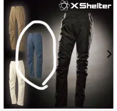 ワークマン X Shelter 断熱β ライトウォームストレッチパンツ 3L