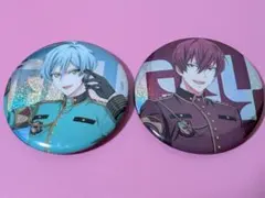 アイナナ ZOOL 亥清悠 狗丸トウマ g4y G4Y 缶バッジ 2個セット