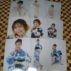 櫻坂46 生写真 2025年浴衣 森田松田遠藤光莉 3セミコンプ