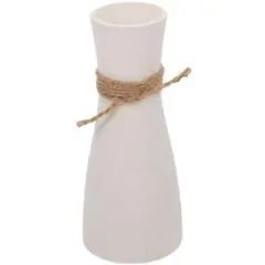 花瓶 フラワーベース 陶器 花器 一輪挿し 装飾 セラミック おしゃれ ホワイト