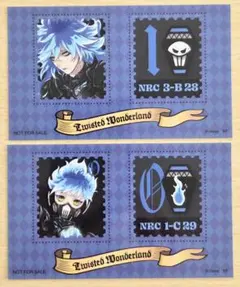 ツイステ ハロウィン 切手風シール イグニハイド寮