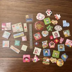 平成レトロ② コロコロクリリンなど　タイルシール　フレークシール