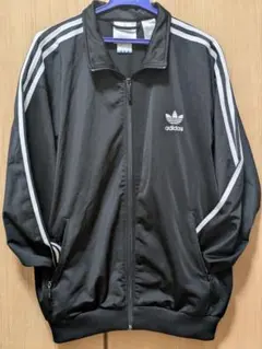 90’sアディダス トラックジャケット ファイヤーバード 銀タグ 黒