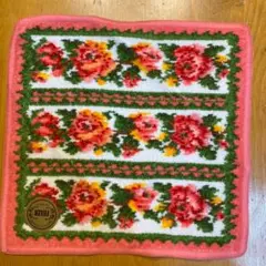 フェイラーハンドタオル　ピンク　薔薇　ドイツ