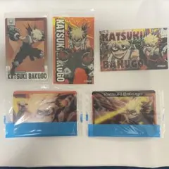 ヒロアカ ウエハース トレカ 5枚セット 爆豪