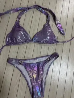 ビキニ♡メタリックパープル