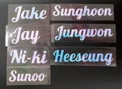 ENHYPEN ホログラムステッカー　エナプ