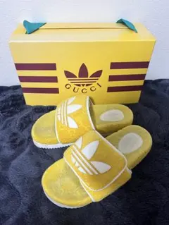 グッチ adidas x Gucci GG サンダル