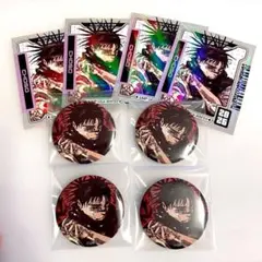 呪術廻戦 ジャンプgiga 缶バッジ ホロステッカー 脹相
