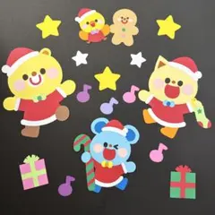 壁面飾り　クリスマス　12月　幼稚園　保育園
