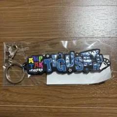AMPTAKメガホンチャーム付きアクリルネームストラップ(ちぐさくん