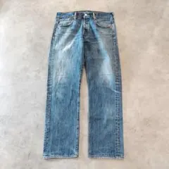 リーバイス501 Levis W33 デニム 青 ヒゲ 古着 パンツ 15985