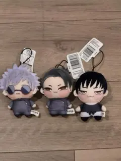 呪術廻戦 ちょぴぬいぷち 全3種セット　五条　夏油　伏黒