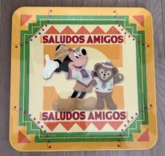 ミッキー ダッフィー プレート SALUDOS AMIGOS